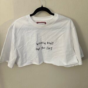 CHNGE Crop White shirt